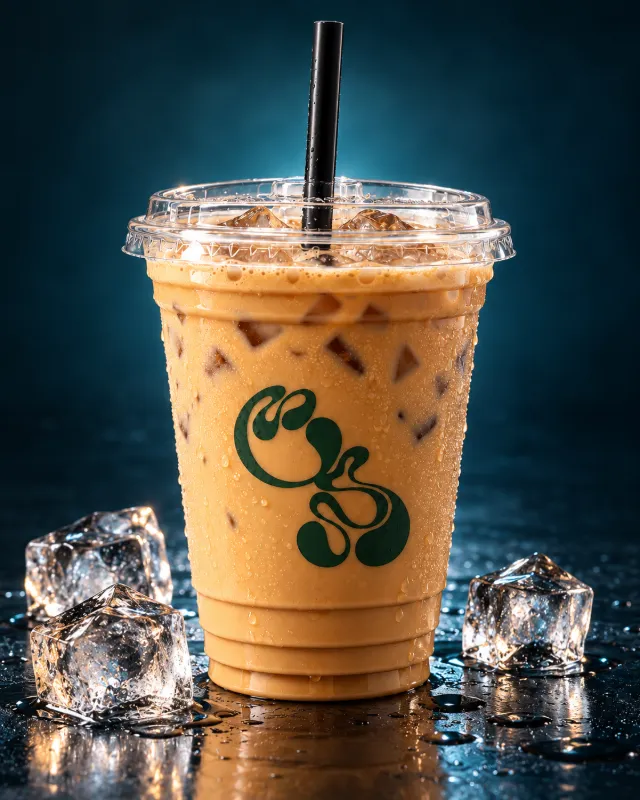 Café frío en vaso Bronco