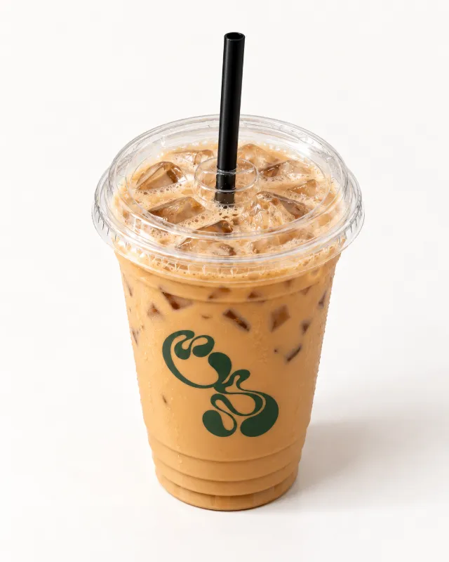 Moka frío en vaso Bronco