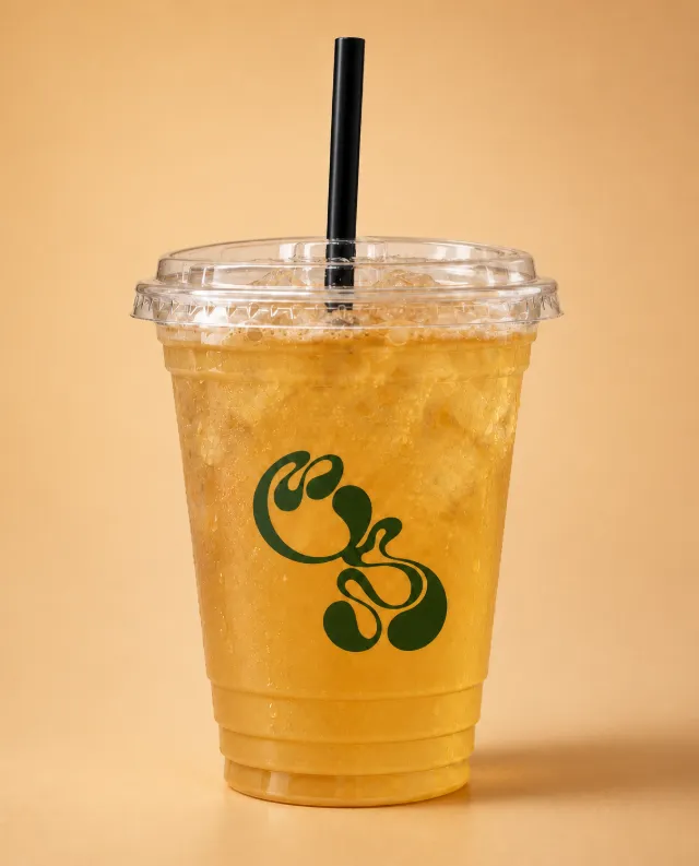 Té limón en vaso Bronco